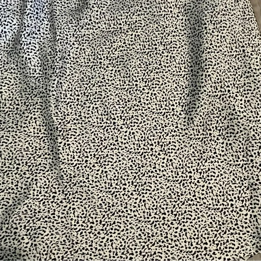 Sienna Sky Spotted Silky Midi Skirt